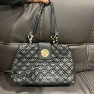 Kate Spade Black Quilted Shoulder Bag